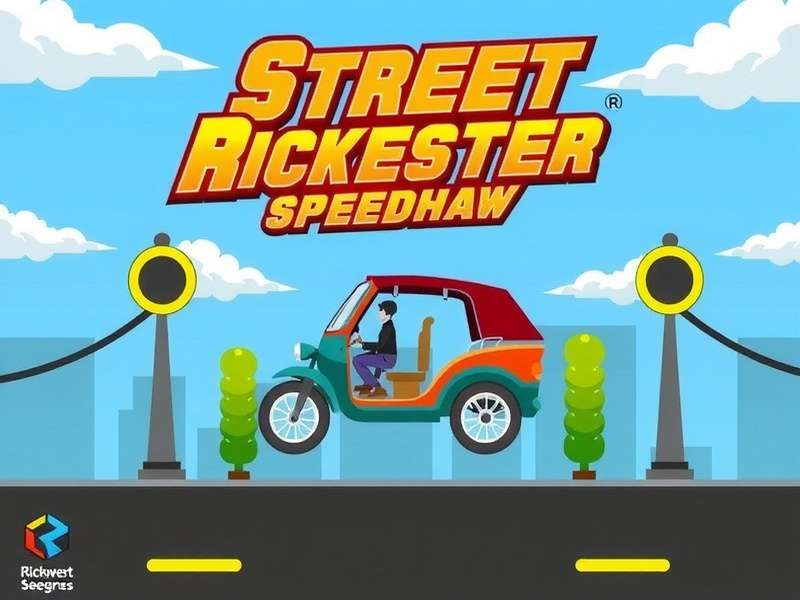 Street Rickshaw Speedster Game Cover