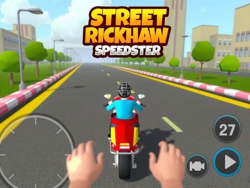 Street Rickshaw Speedster Gameplay